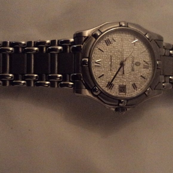 CONCORD SARATOGA WATCH STAINLESS STEEL - Picture 11 of 14